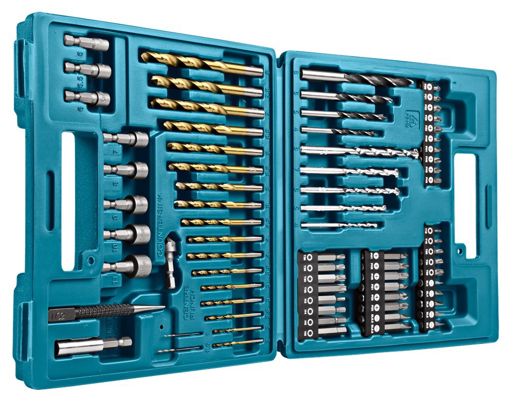 boor-/schroefbitset makita-10