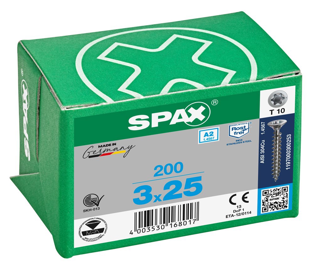 spaanplaatschroef rvs a2 spax-5
