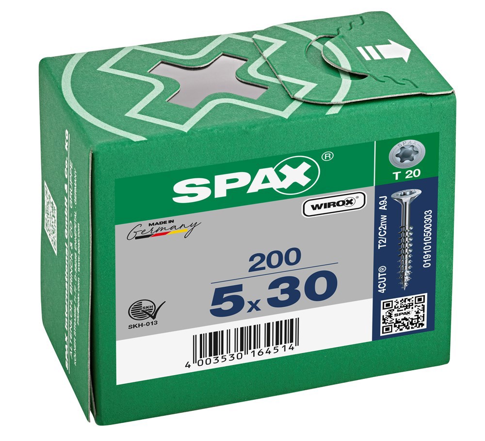 spaanplaatschroef wirox spax-5