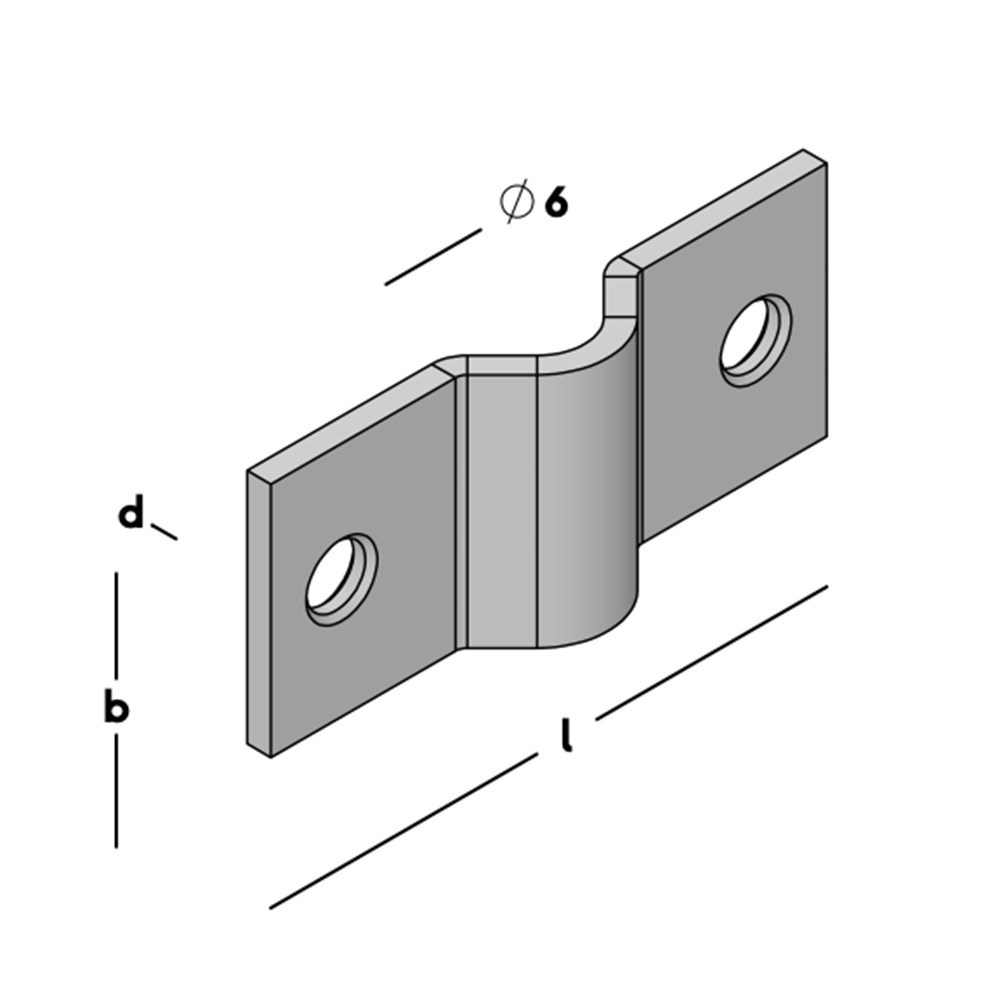 gaaspaneelklem rvs a2-3