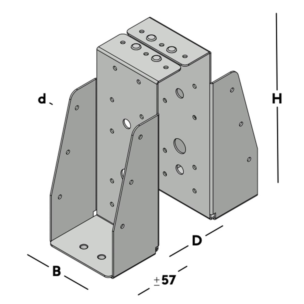 balkdrager gbs dubbel sv-4