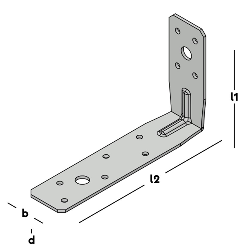 hoekanker met ril sv-3