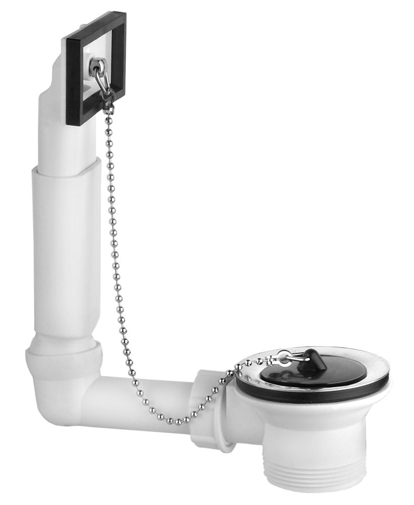 afvoer- en overloopcombinatie wit viega