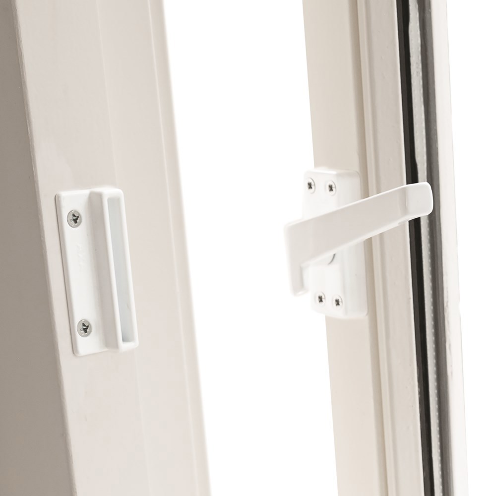 raamsluiting aluminium wit axa-5