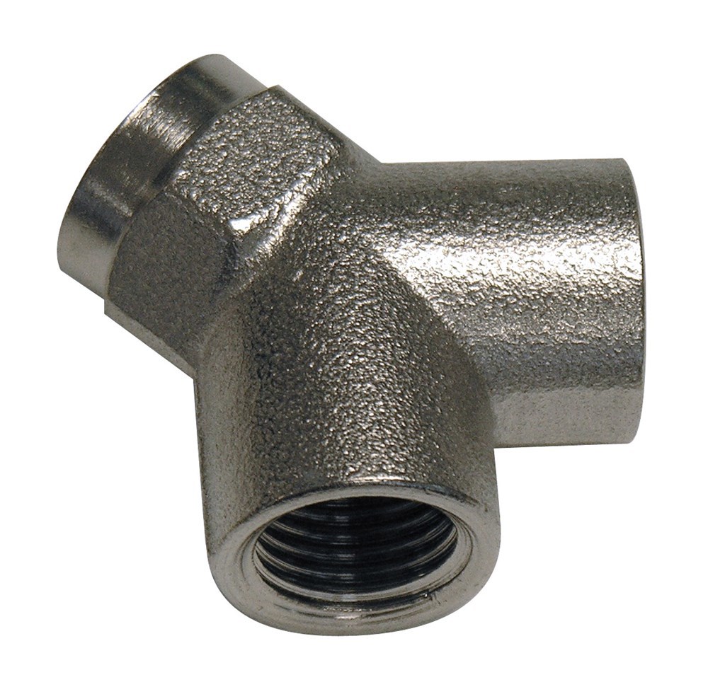 y-koppeling staal vernikkeld ironside