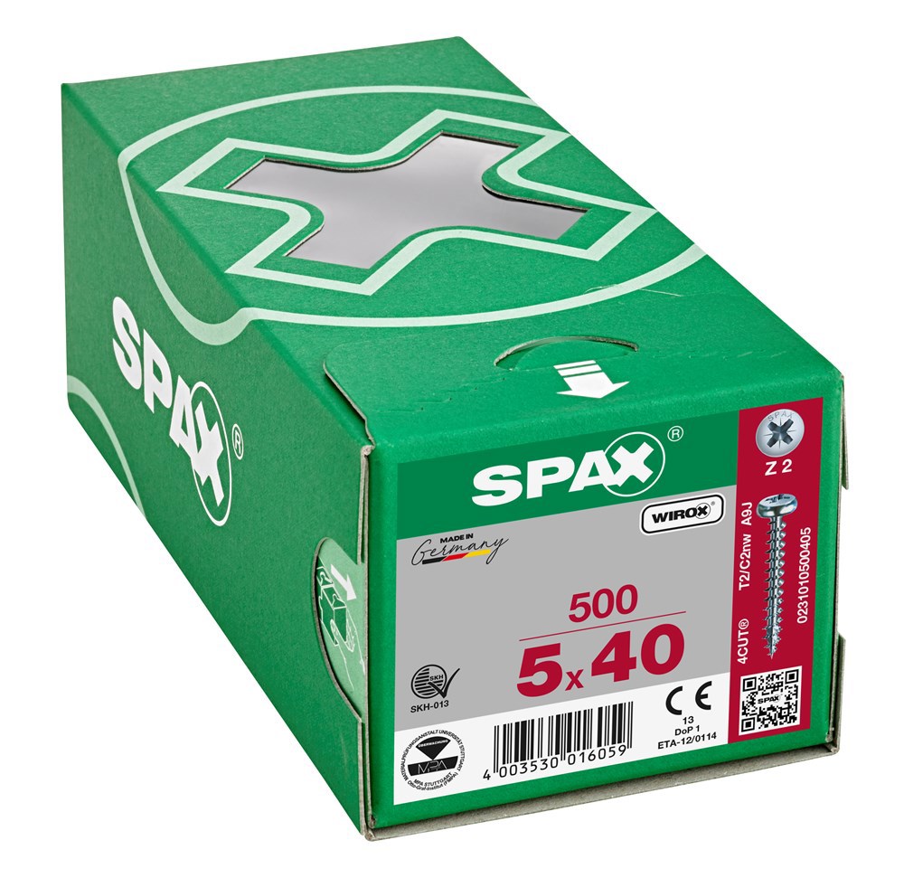 spaanplaatschroef wirox spax-5