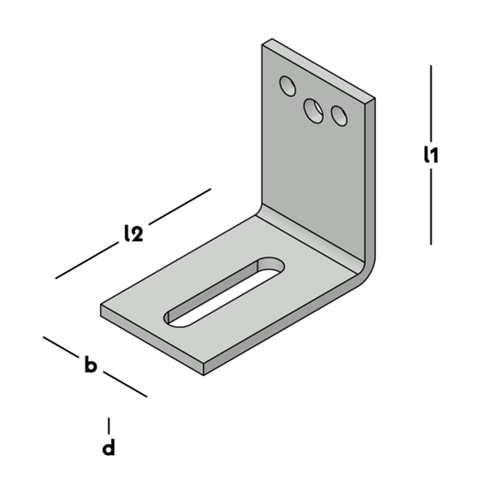 hoekanker zwaar zonder ril sv-3