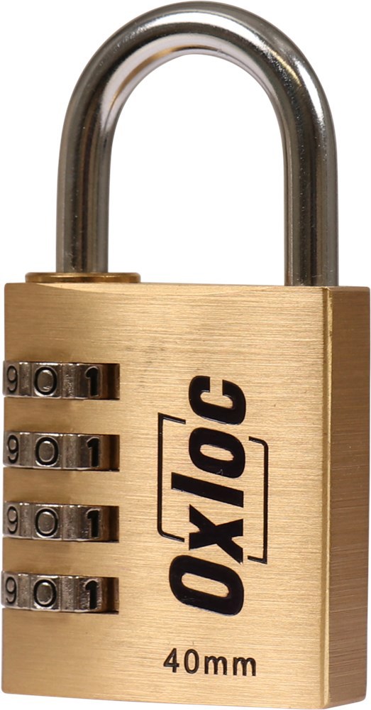 hangslot messing cijfercombinatie oxloc-4