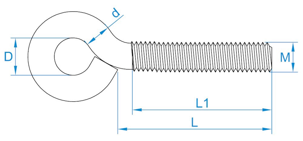 schroefoog metrisch elvz-3
