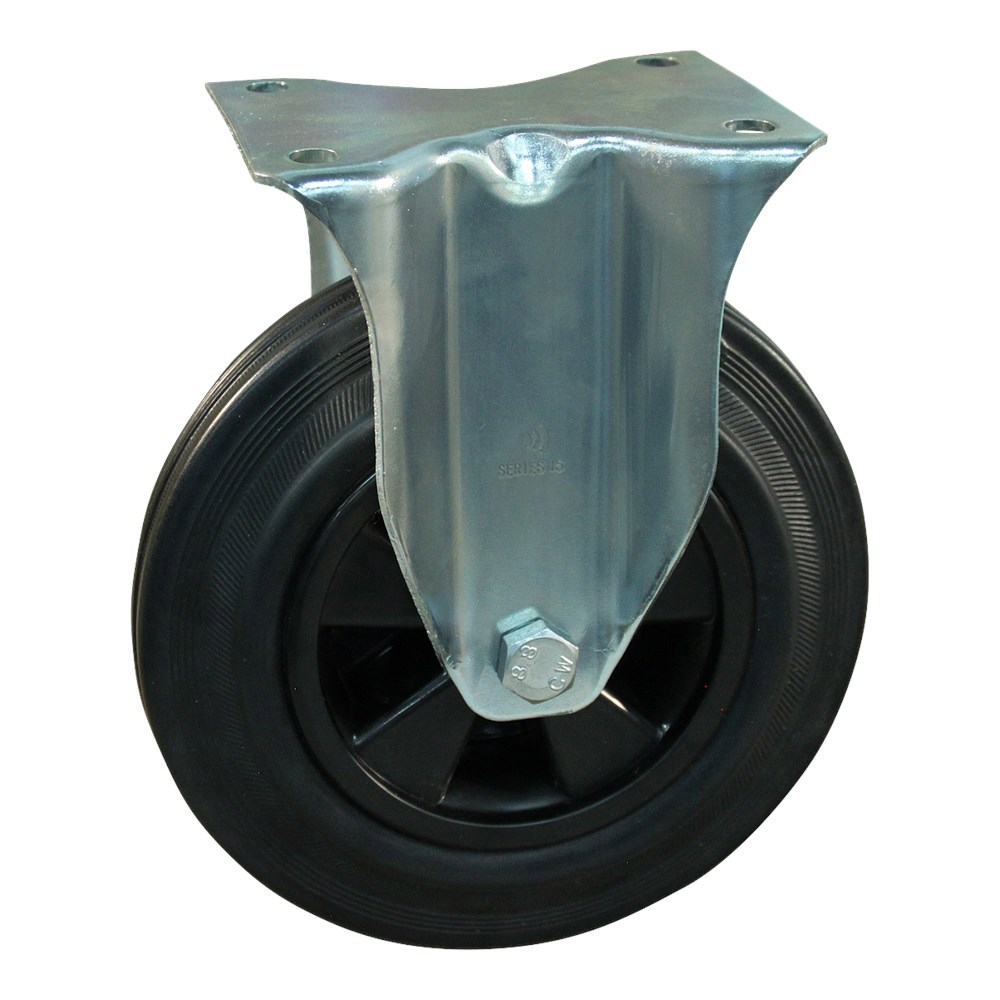 bokwiel zwart volrubber-3