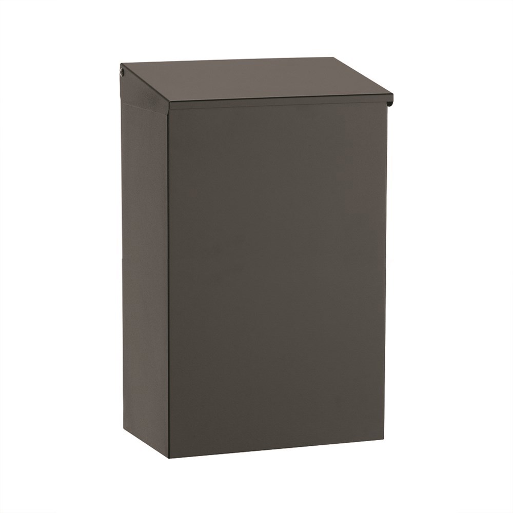 brievenbus antraciet stoer!