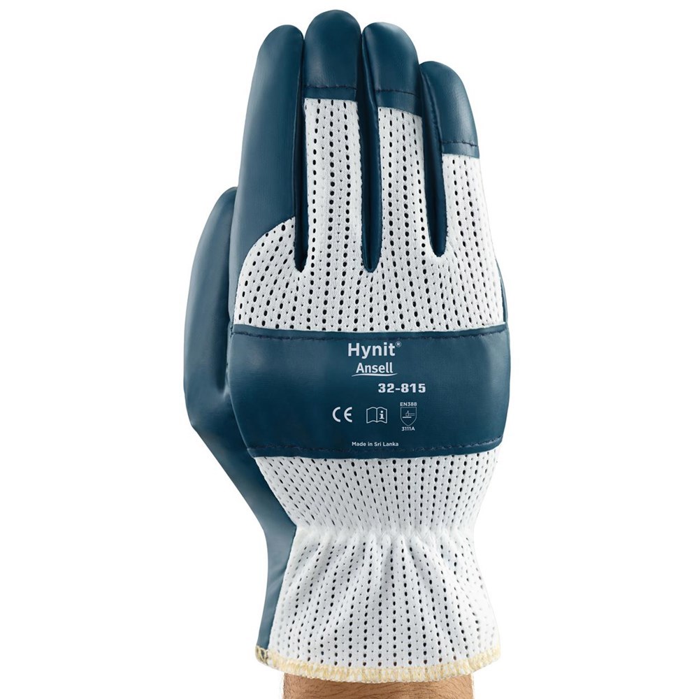 werkhandschoenen pe/katoen ansell
