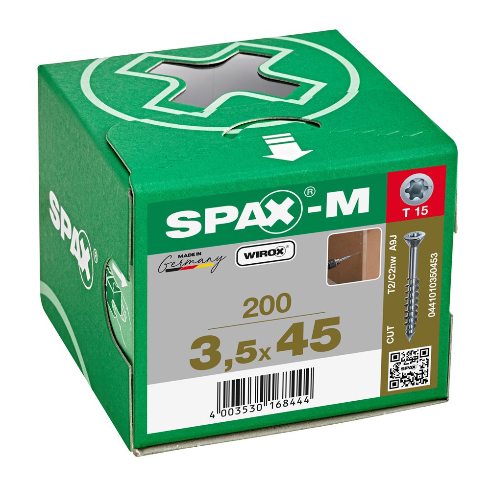 mdf plaatschroef wirox spax-m-5