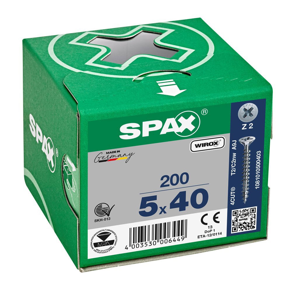 spaanplaatschroef wirox spax-5