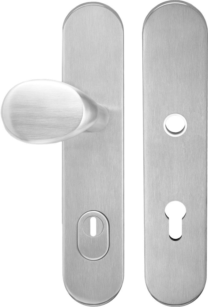 voordeurgarnituur rvs oxloc