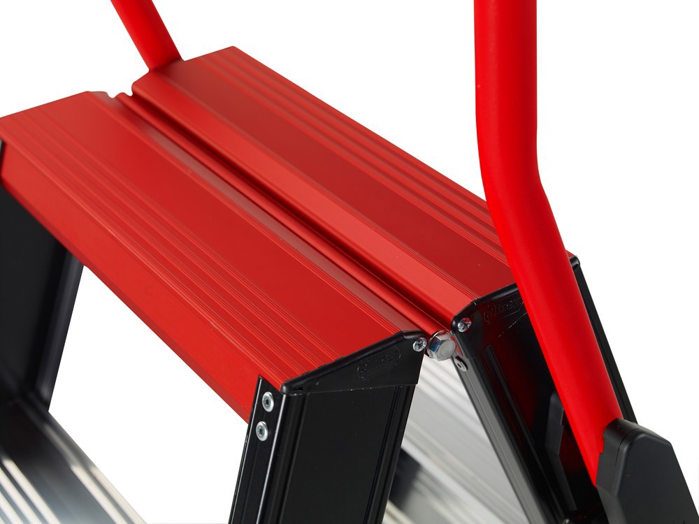 trapladder dubbel aluminium zwart altrex-7