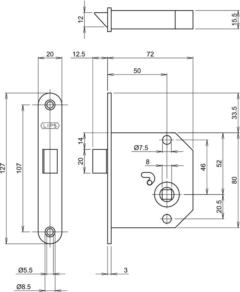 deurslot insteek loop lips-3