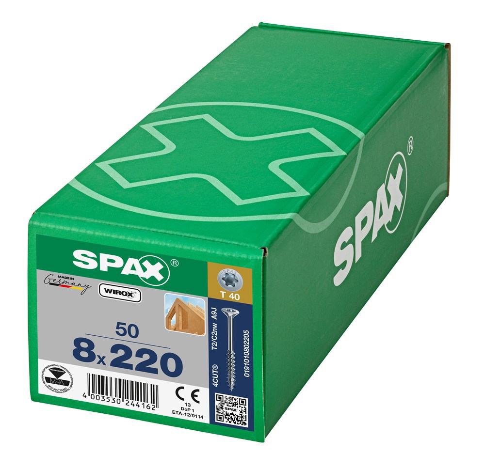 spaanplaatschroef wirox spax-6