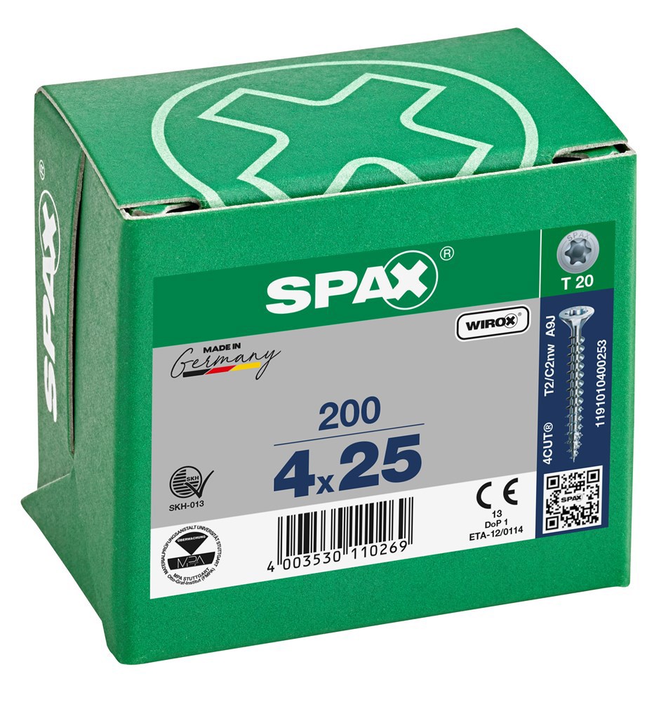 spaanplaatschroef wirox spax-5