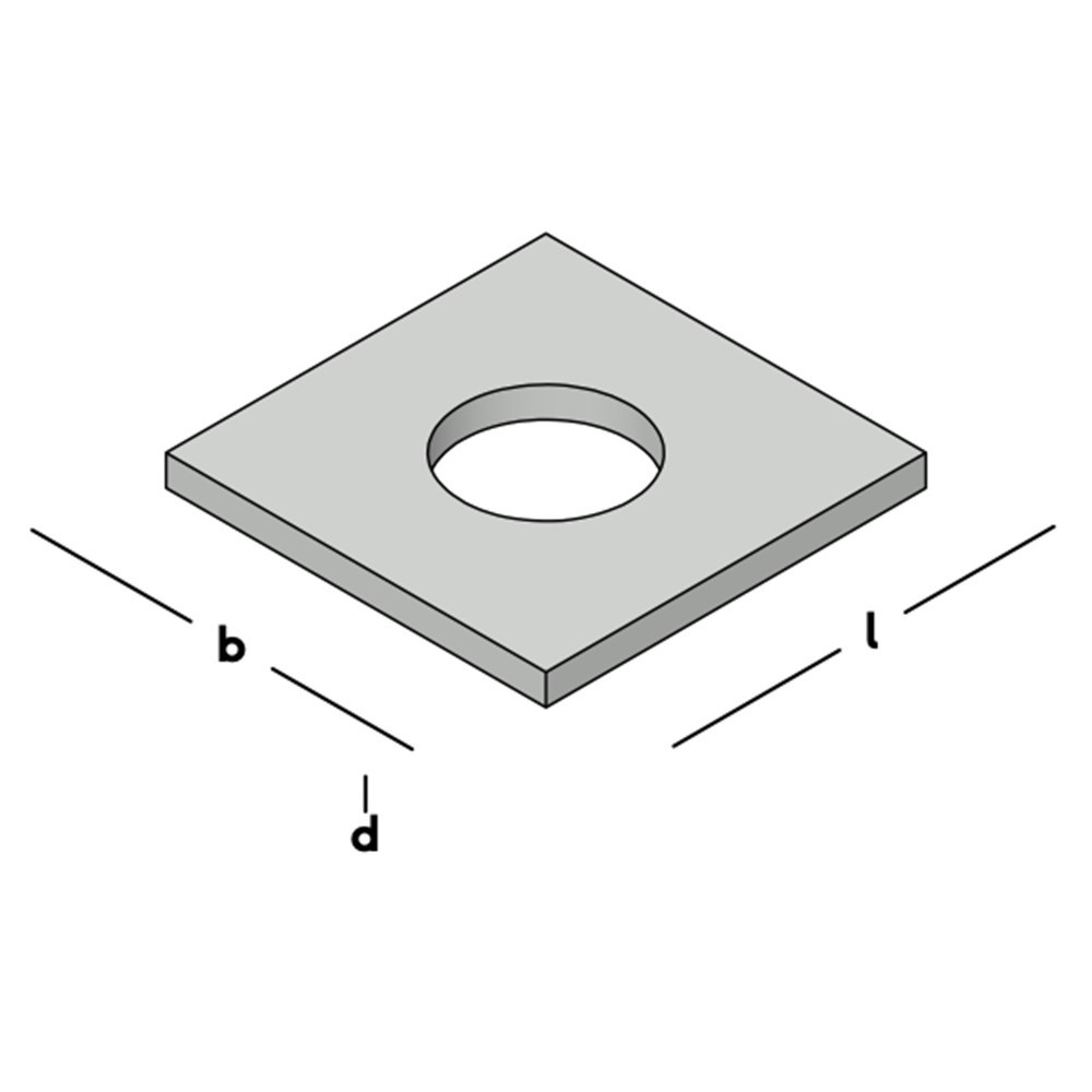 volgplaat vierkant sv-3