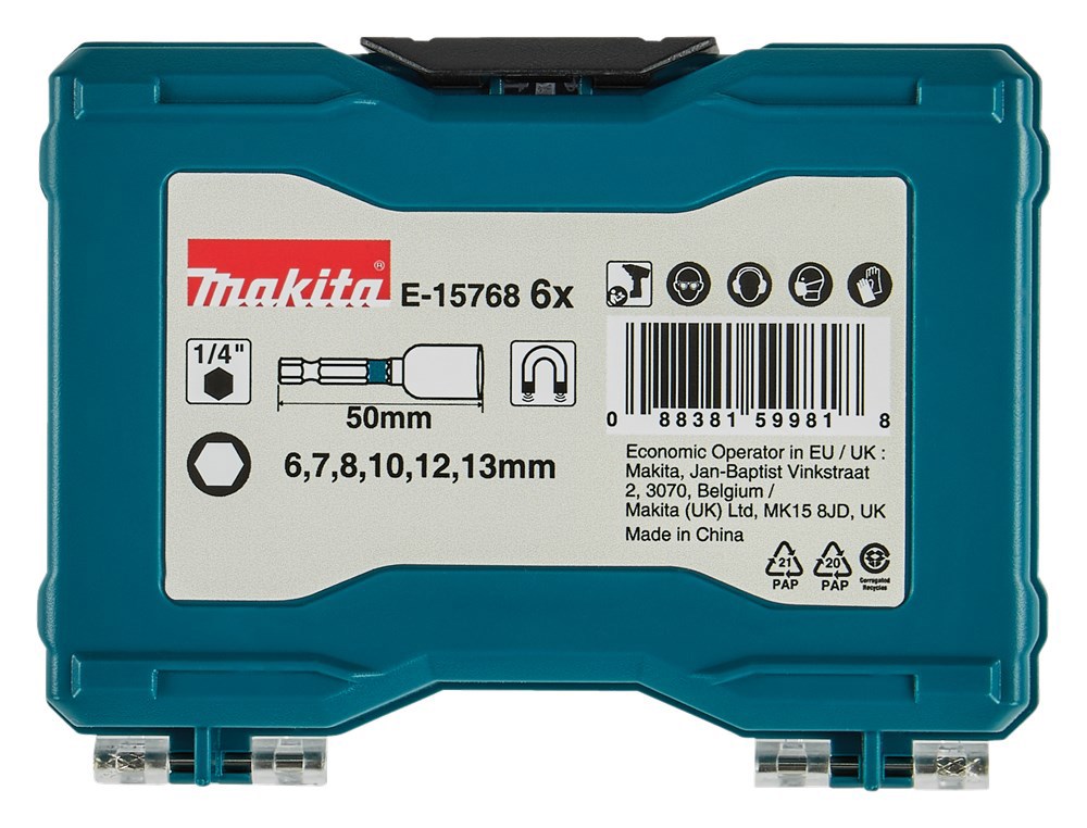 doppenset impact black makita-8