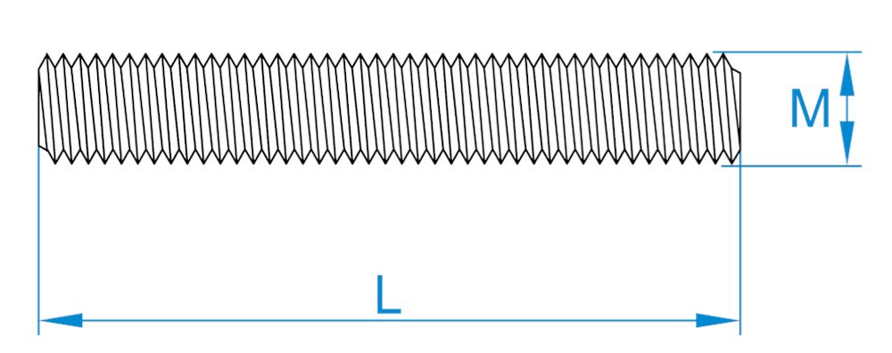 draadeind verzinkt 4.8-3
