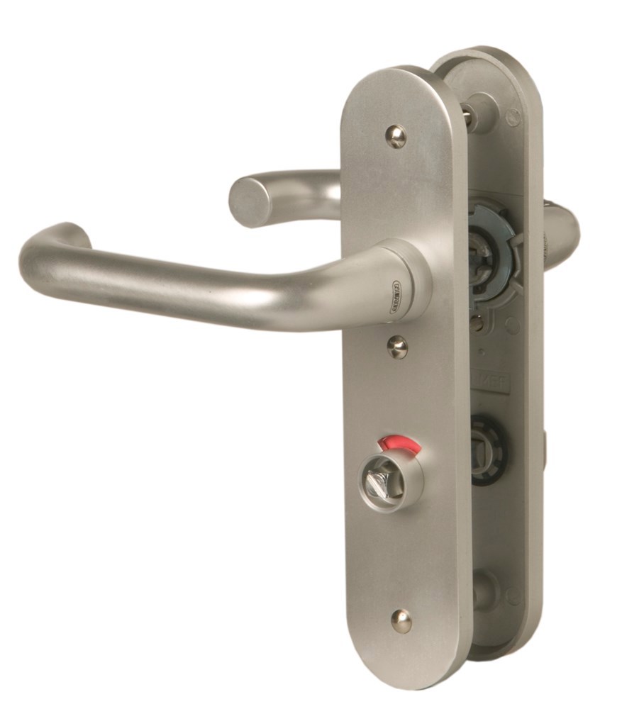 deurkrukgarnituur aluminium f1 nemef