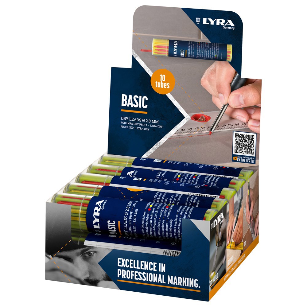 navulling diepgatpen potlood lyra-3