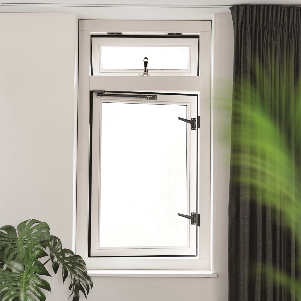 raamsluiting aluminium zwart axa-6