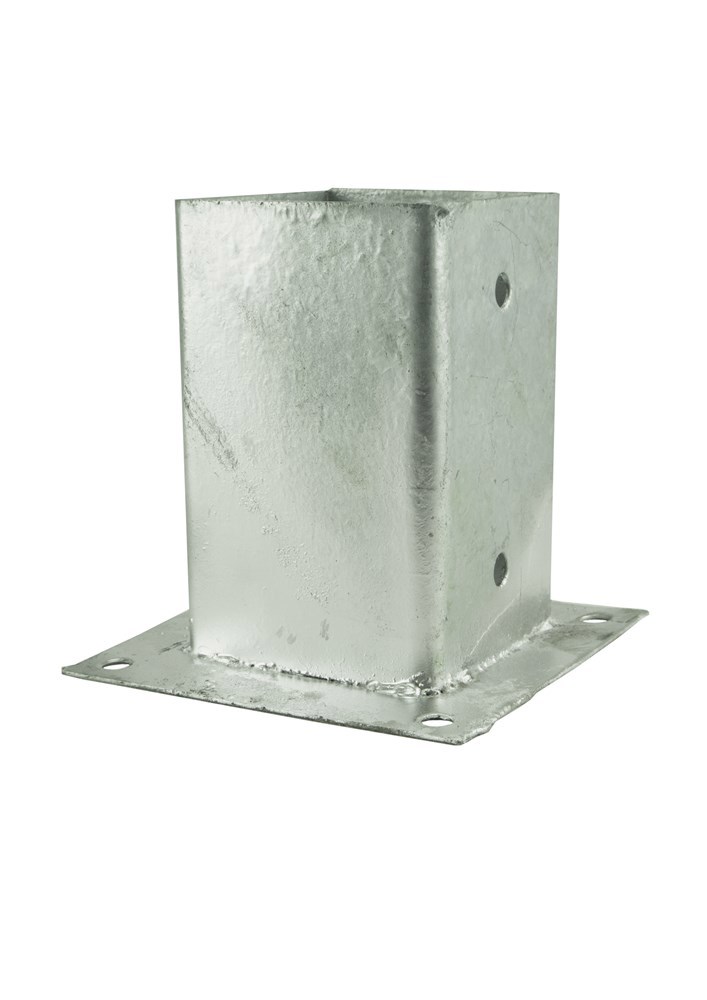 paalhouder op plaat thvz