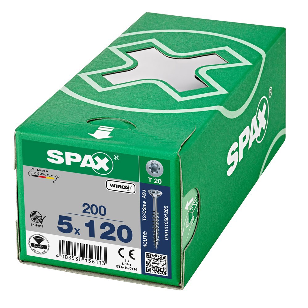 spaanplaatschroef wirox spax-6