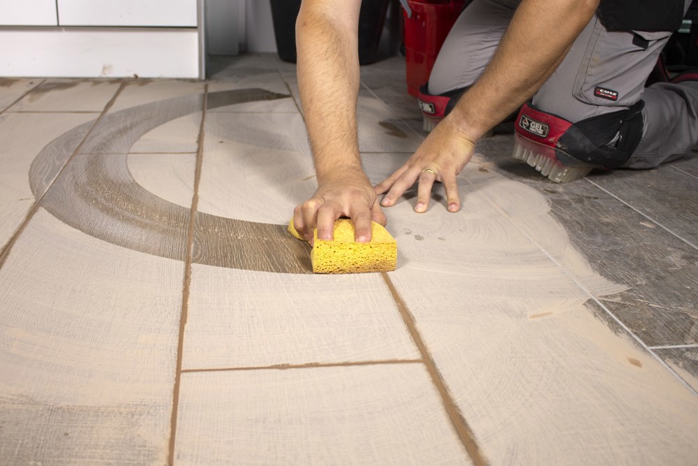 spons met schuurzijde rubi-7