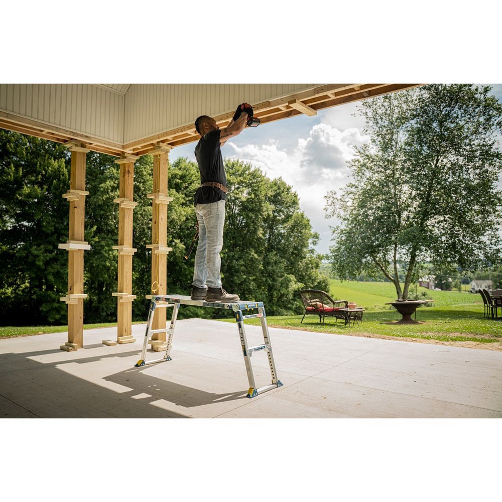 werkbordes telescopisch alu. pro linking-10