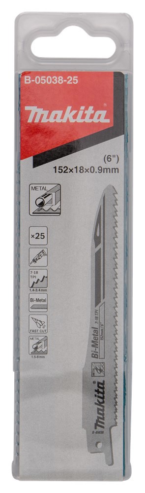 reciprozaagblad makita for bi-metal-3