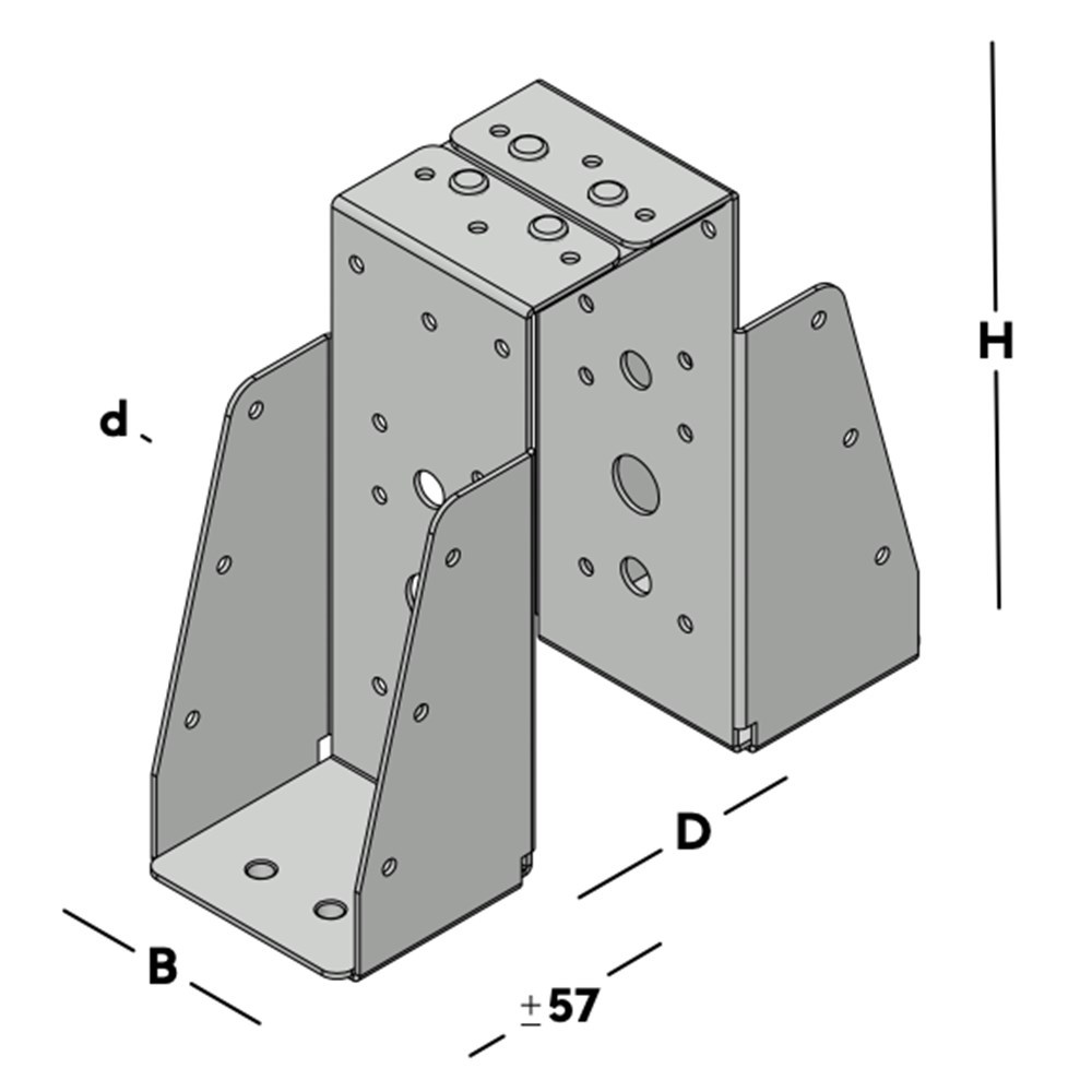 balkdrager gbs dubbel sv-4