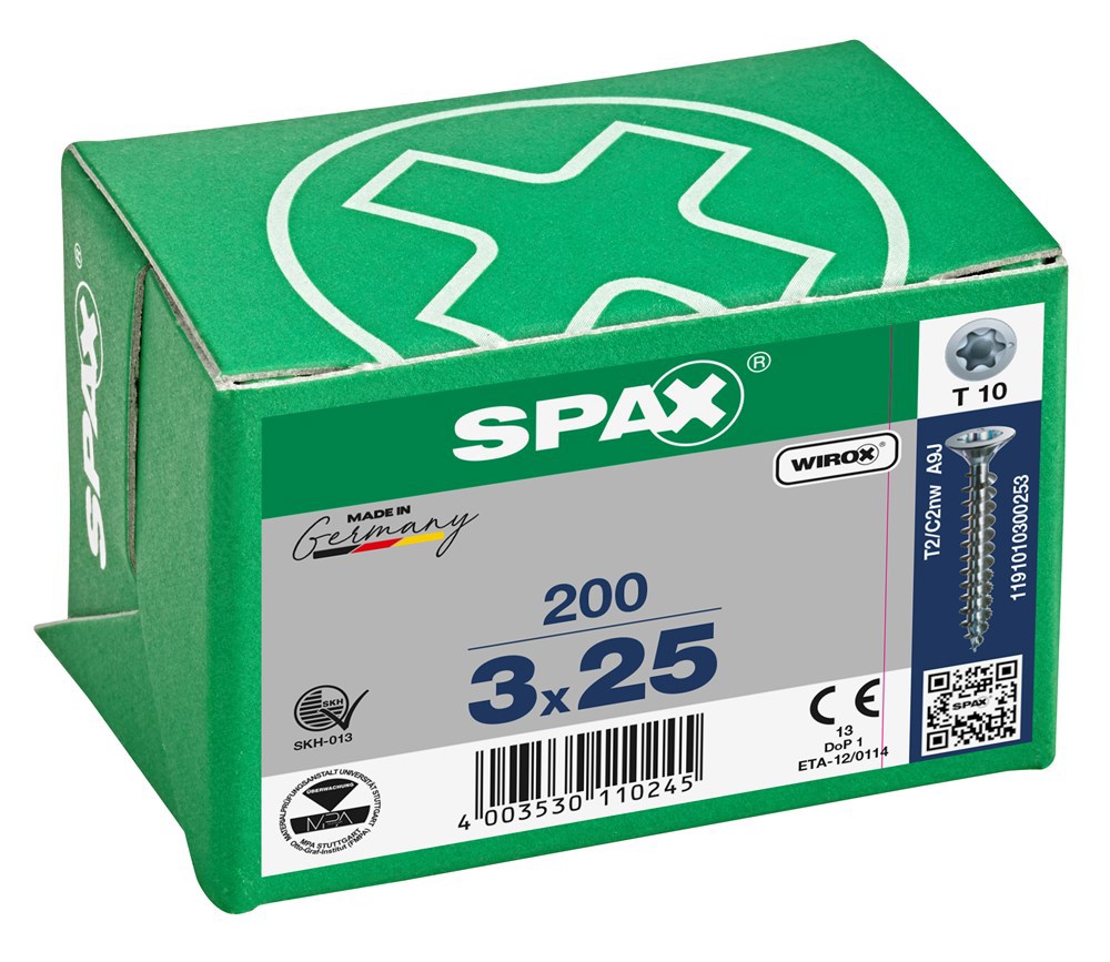 spaanplaatschroef wirox spax-5