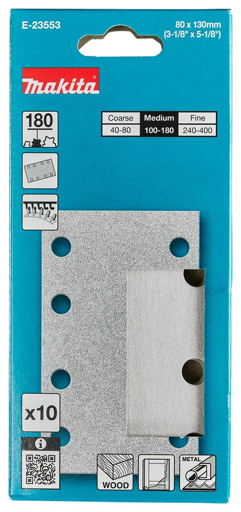 schuurstrook wit velcro makita-7