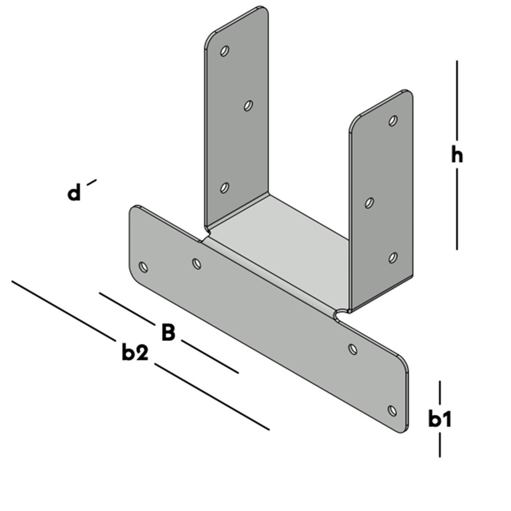 trussclip verticaal sv-4