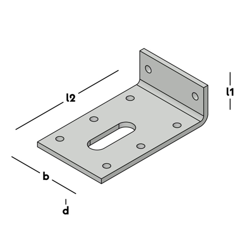 hoekanker zwaar zonder ril sv-3