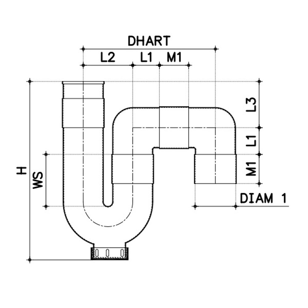 sifon universeel pvc rwa grijs-4