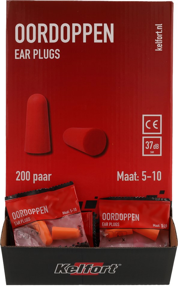 oordopjes rood kelfort