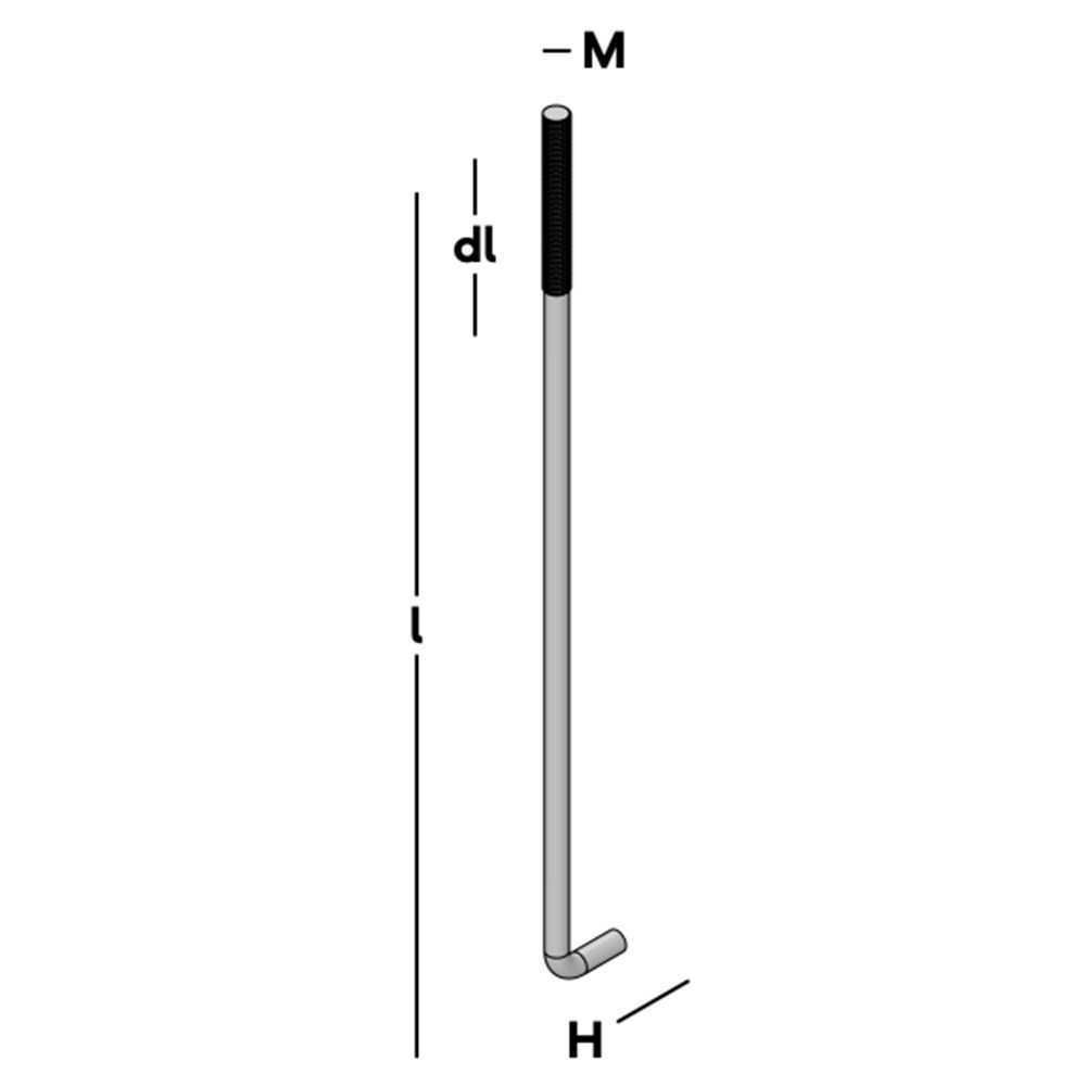 muurplaatanker met haak blank-3