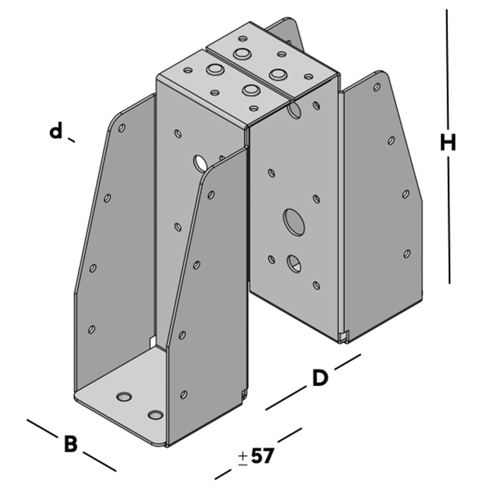 balkdrager gbs dubbel sv-4