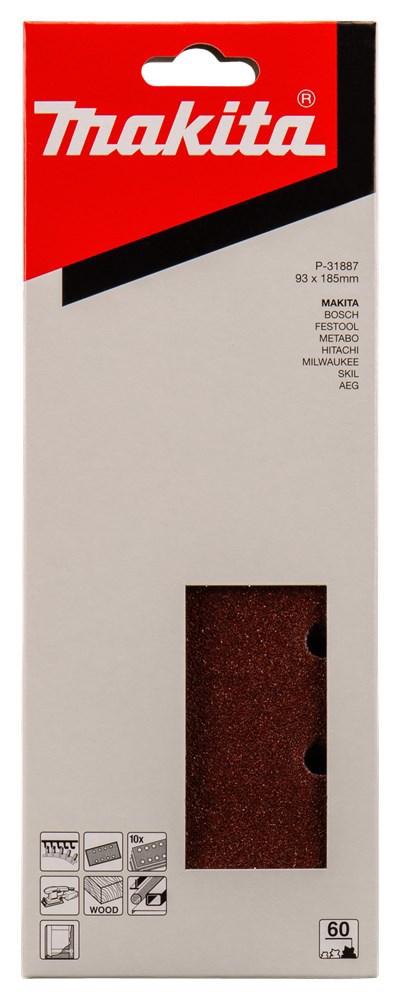 schuurstrook red velcro makita-3