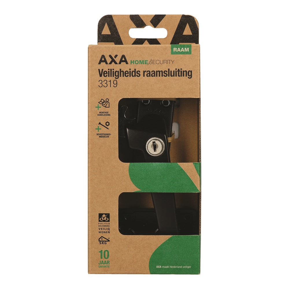 raamsluiting aluminium zwart axa-3