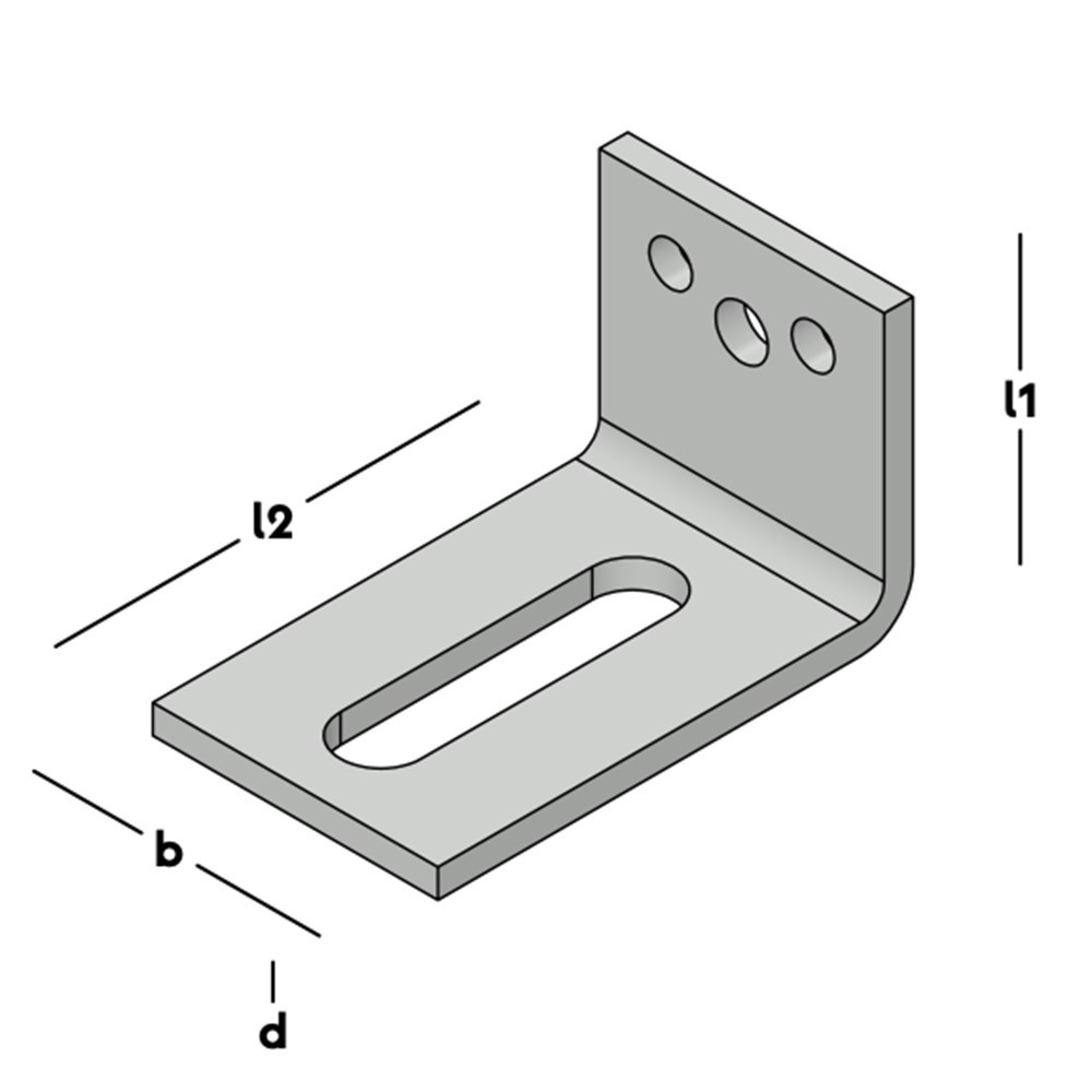 hoekanker zwaar zonder ril sv-3
