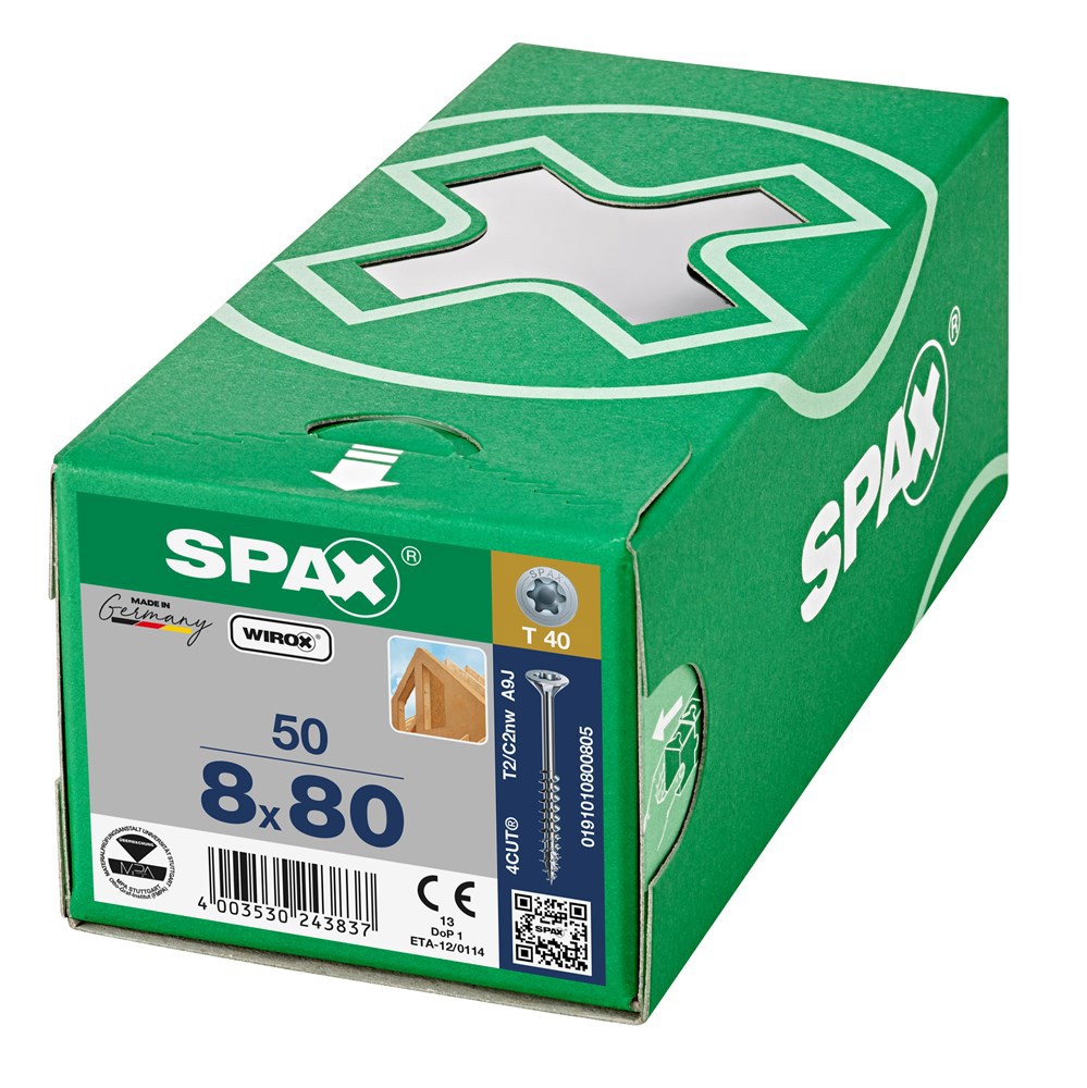 spaanplaatschroef wirox spax-6