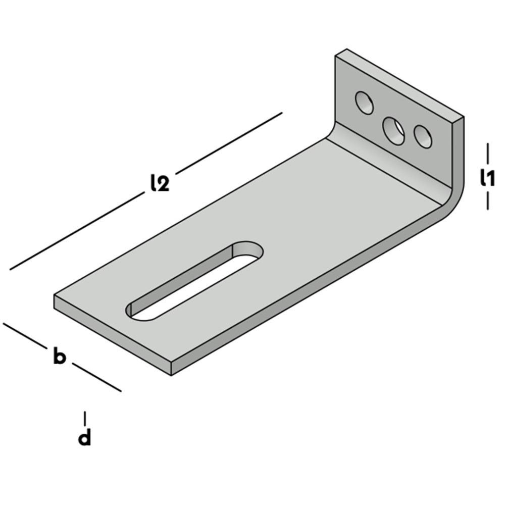hoekanker zwaar zonder ril sv-3