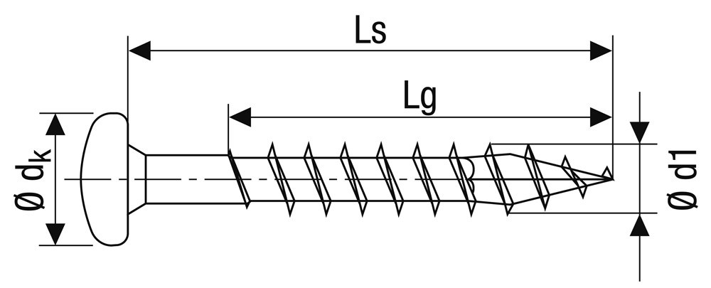 spaanplaatschroef wirox spax-4