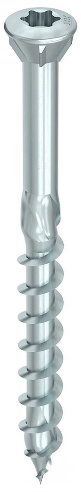 glaslatschroef blauw verzinkt heco